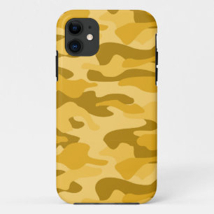 Maize Monocolor Camo Case-Mate iPhone Case