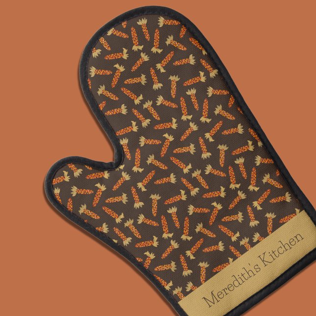 Maize or Indian Corn Fall Themed Oven Mitt (Creator Uploaded)