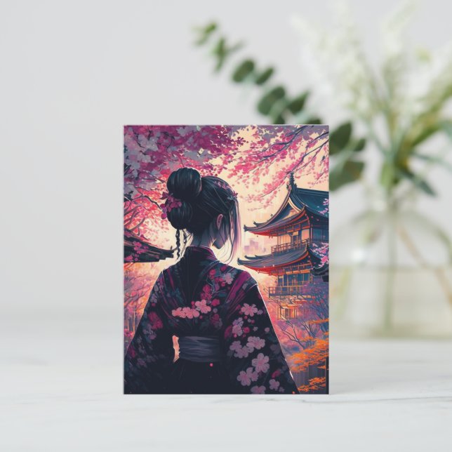 Maja Kirschblossom - Postcard (Standing Front)