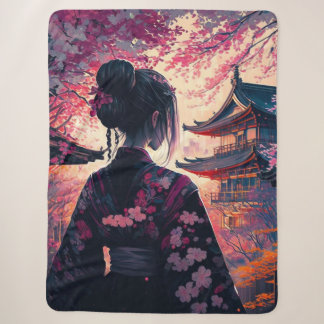 Maja Kirschblossom - Sherpadecke Sherpa Blanket