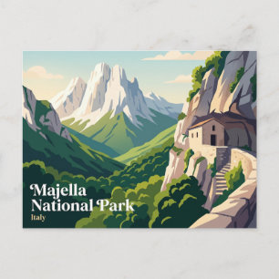 Majella National Park Italy Postcard