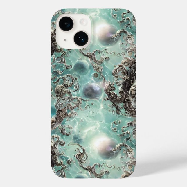 majestic 3d Vivid Celestial nature Pattern Case-Mate iPhone Case (Back)