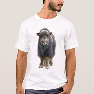 Majestic American Bison Portrait Wildlife Men T-Shirt