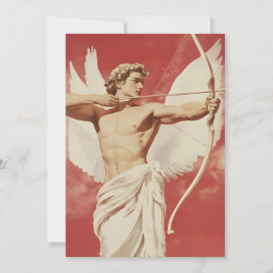 Majestic Angelic Archer - A Symbol of Love and Pas Invitation