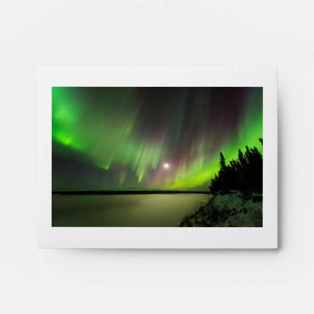 Majestic Aurora Envelope (Front)