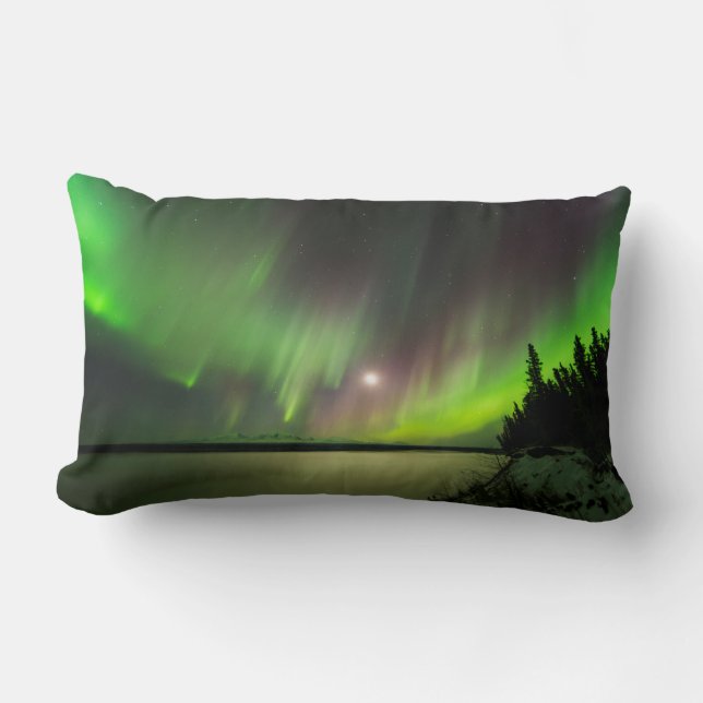 Majestic Aurora Lumbar Cushion (Front)