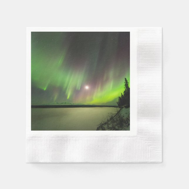 Majestic Aurora Napkin (Front)