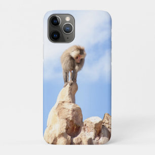 Majestic Baboon on Mountain Peak Case-Mate iPhone Case