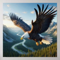 Majestic Bald Eagle in Untamed Wilderness