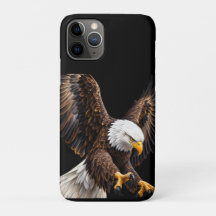 Majestic Bald Eagle Slim Fit Phone Case