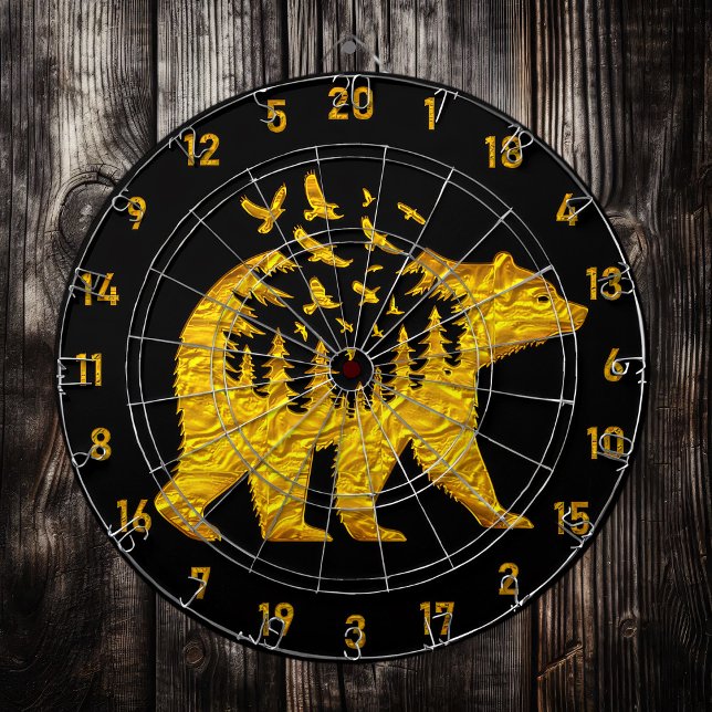 Majestic Bear Design for Gamers Dartboard (Creator Uploaded)