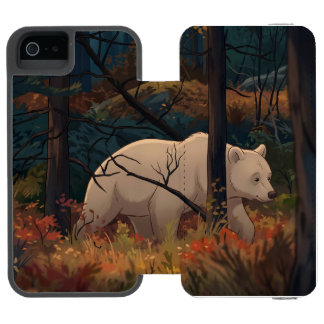 MAJESTIC BEAR  INCIPIO WATSON™ iPhone 5 WALLET CASE