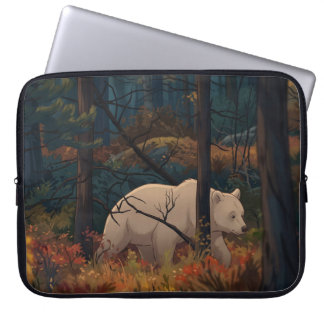 MAJESTIC BEAR  LAPTOP SLEEVE