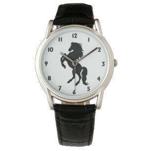 Majestic Black Stallion / Horse Watch