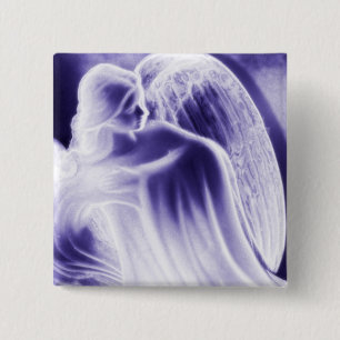 Majestic Blue Angel Fashion Pin