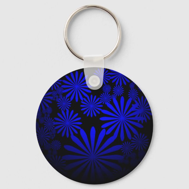 Majestic Blue Key Ring (Front)