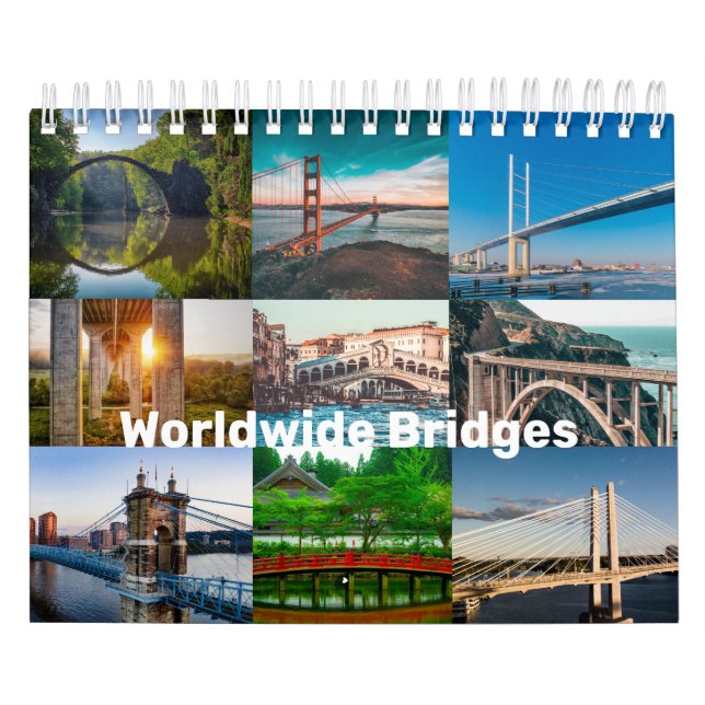 Majestic Bridges Calendar 2020 Calendar (Cover)