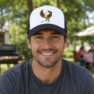Majestic Brown Fantasy Griffin Mythical Gryphon Trucker Hat