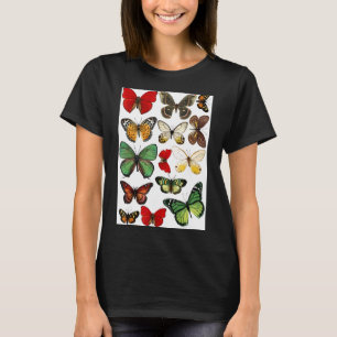 Majestic Butterfly Blue Butterflies Morpho T-Shirt