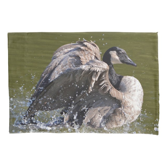 Majestic Canada Goose Pillowcase (Front)