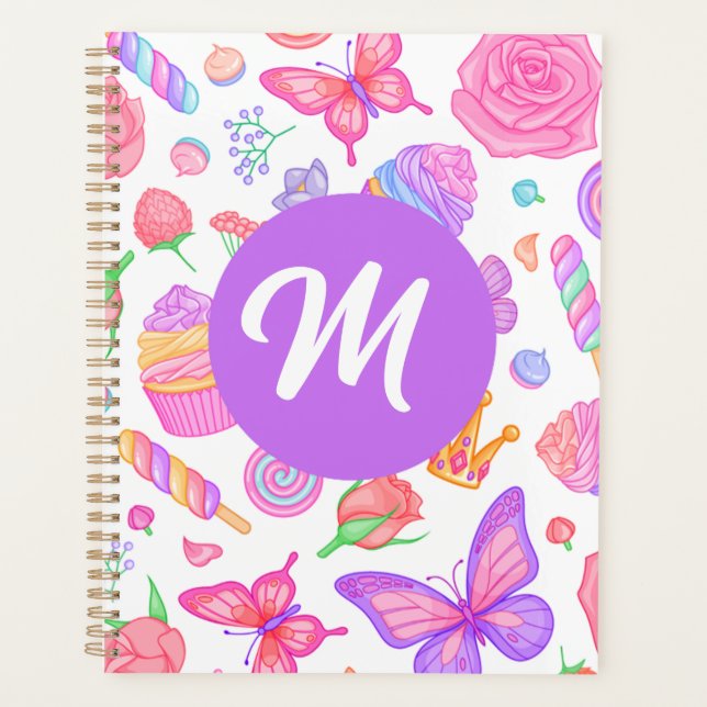 Majestic Celebration Initial Day Planner (Front)