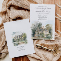 Majestic Chateau English Manor Destination Wedding