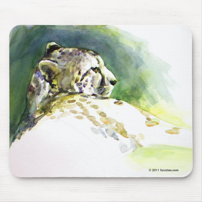 Majestic Cheetah Mousepad (Front)