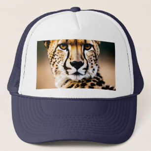 Majestic Cheetah – Speed and Grace of the Savannah Trucker Hat