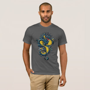 Majestic Chinese Dragon Unleash the Mythical Power T-Shirt