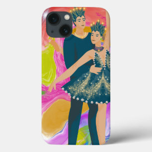 Majestic Dance of Colours iPhone 13 Case