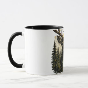 Majestic Deer Forest Adventure Nature/ Watch Mug