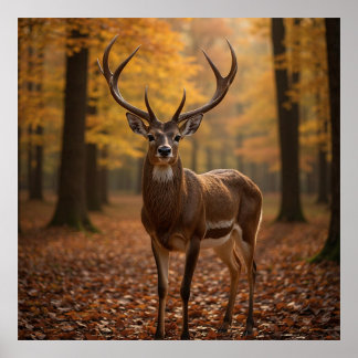 Majestic Deer  Poster