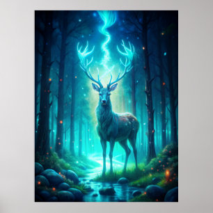 Majestic Deer Poster