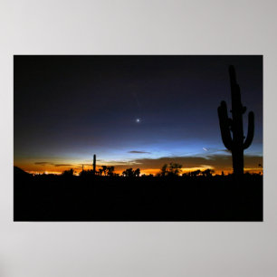 Majestic Desert Goes to Sleep Poster