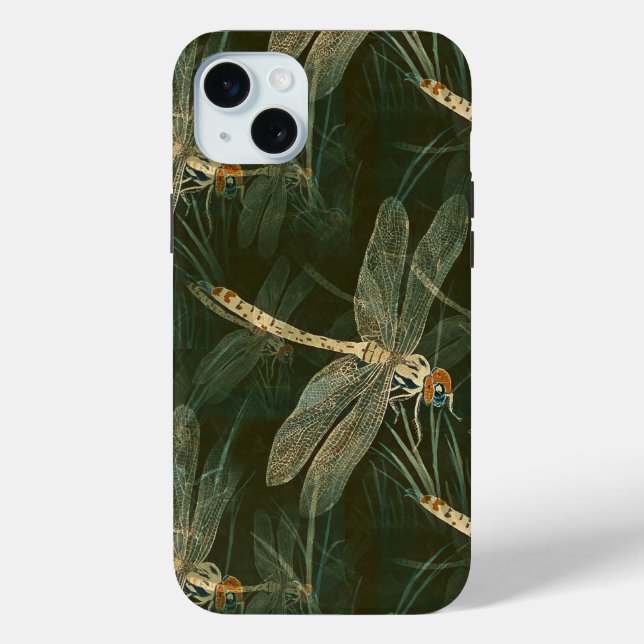 Majestic Dragonfly Pattern Case-Mate iPhone Case (Back)
