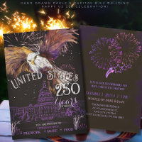 Majestic Eagle America 250 Years of Liberty Purple