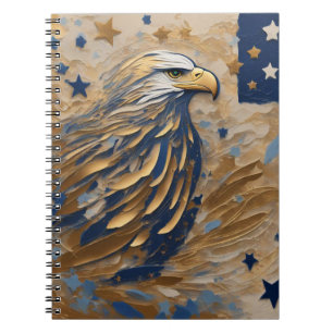 Majestic Eagle: Emblem of Heritage Notebook