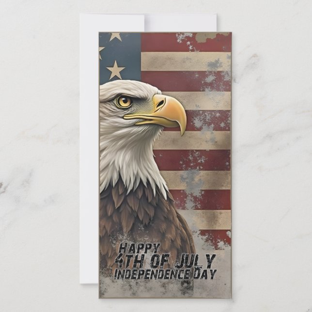 Majestic Eagle & Flag – Spirit of Freedom (Front)