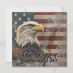 Majestic Eagle & Flag – Spirit of Freedom