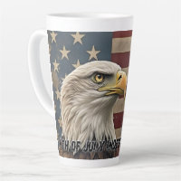 Majestic Eagle & Flag – Spirit of Freedom