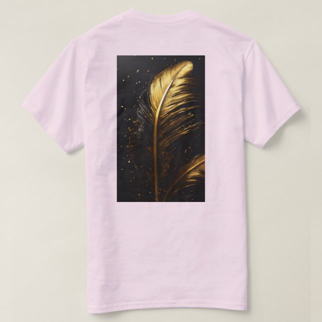 Majestic Eagle Flight: Soaring Spirit T-Shirt (Design Back)