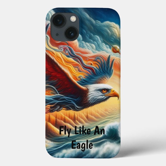 Majestic Eagle Fly Like An Eagle Fantasy Art Case-Mate iPhone Case (Back)
