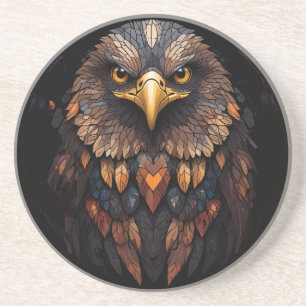 Majestic eagle Key Ring Coaster