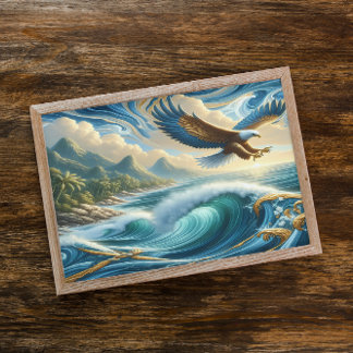 Majestic Eagle of Freedom Poster