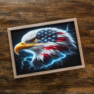 Majestic Eagle, Patriotic Pride Poster
