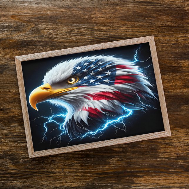 Majestic Eagle, Patriotic Pride Poster (Creator Uploaded)