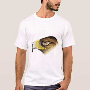 Majestic Eagle Portrait T-Shirt - Artistic Wild