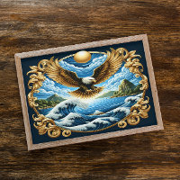 Majestic Eagle Soaring Gracefully