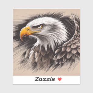 Majestic Eagle Sticker