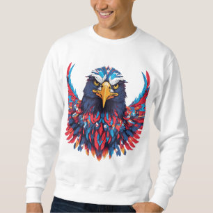 Majestic Eagle T-Shirt Design - Soar High with Bol Sweatshirt